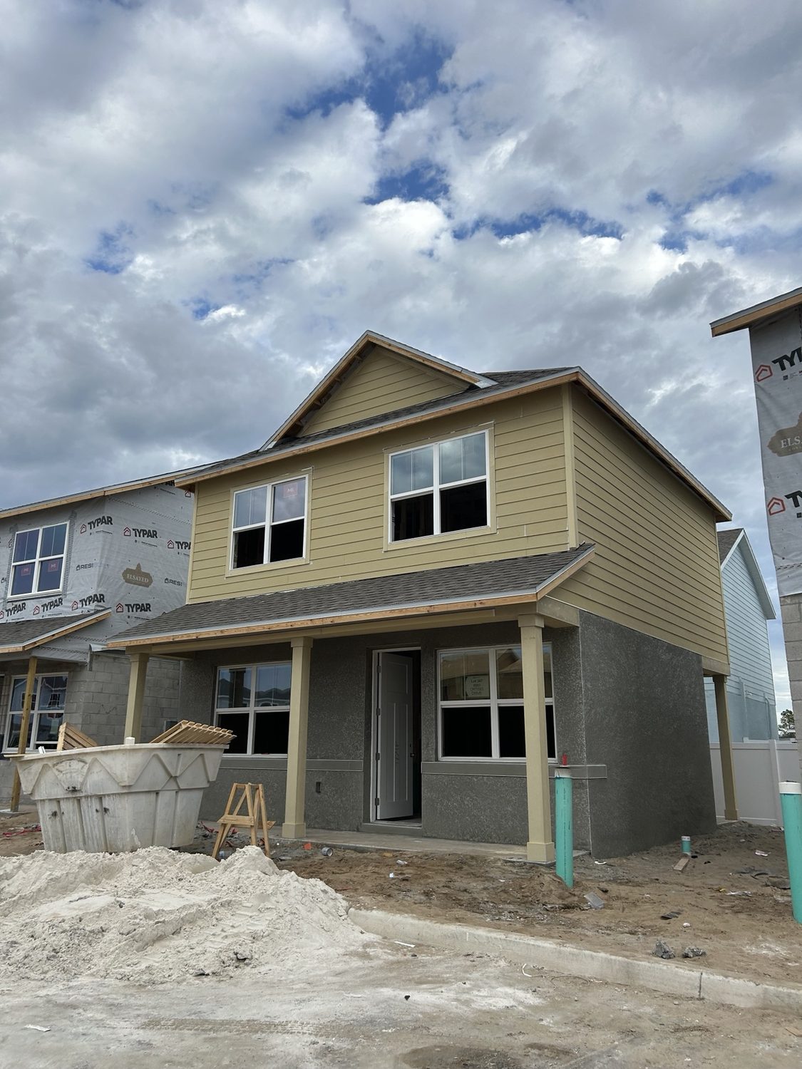 Florida residential siding project